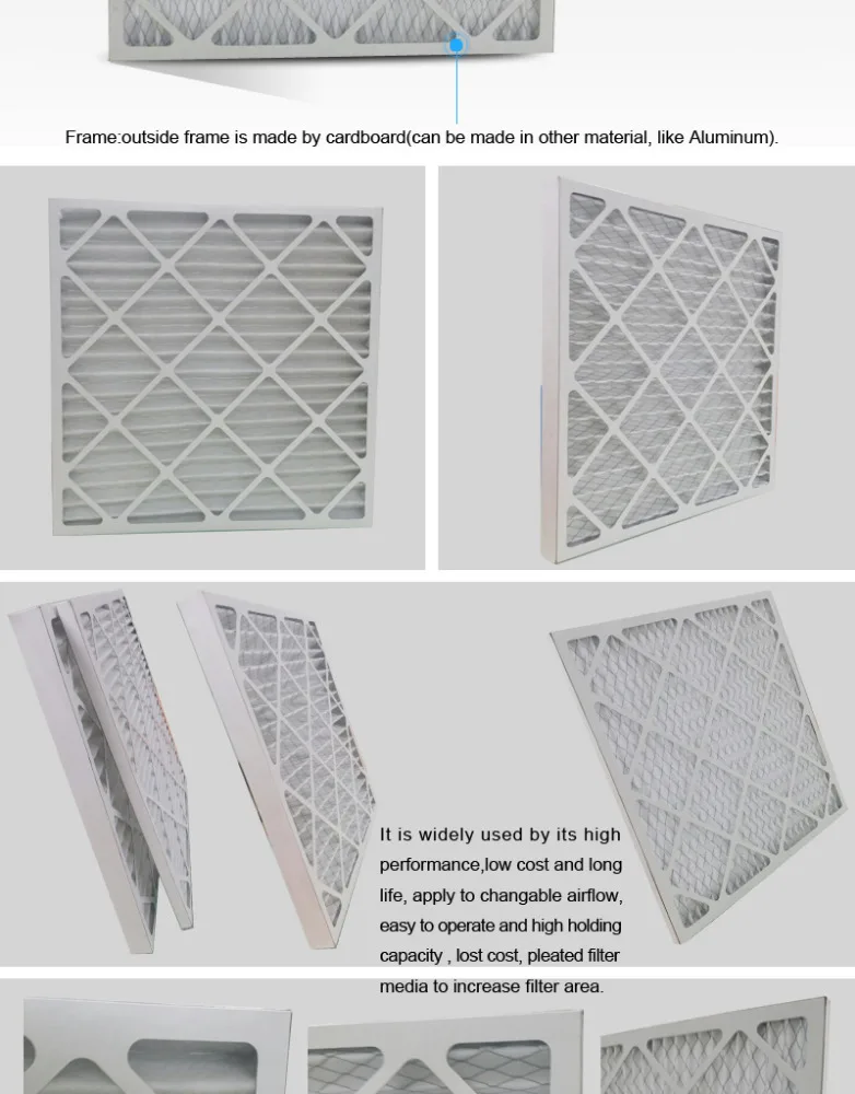 MERV 8/ MERV 11 air filter for Home Heating and Air Conditioning Systems