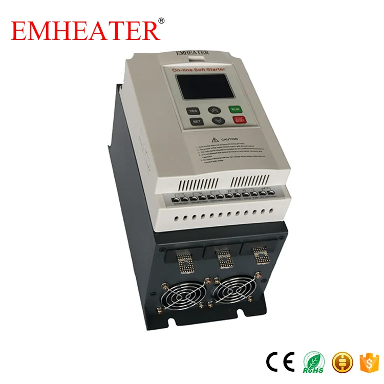 EMHEATER 90KW 125Hp  220V 230V Input  Motor Soft Starter for water Pump air compressor