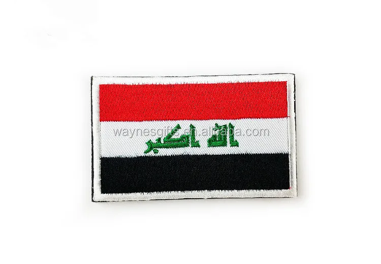 Custom Euro 2024 Turkey Flag Embroidered Technics and Iron-On Style Patch for Automotive & Insurance Digital Printed Graphic