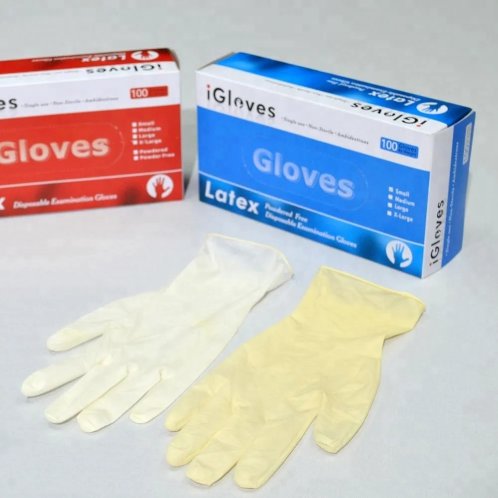 Malaysia i-Glove Guantes de latex medica guantes de latex disposable glove