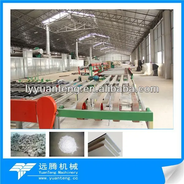 gypsum plasterboard production line
