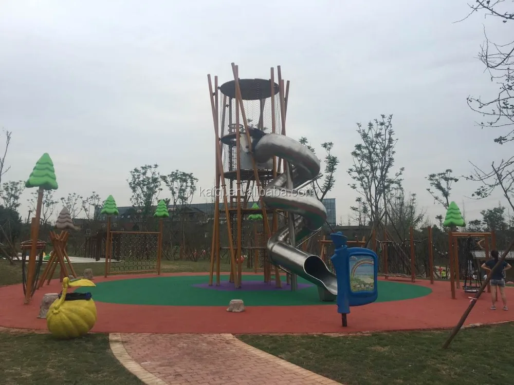 KAIQI quality playground stainless steel slides