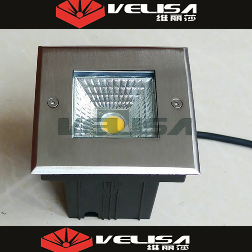 
COB 10W 5W IP67 LED square underground light / buried light /Stainless Steel Lamp 