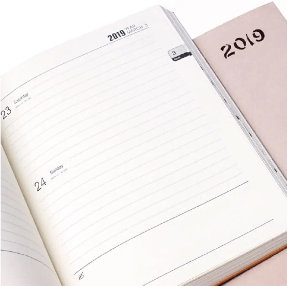 New year diary planner custom notebook journal agenda day planner diary daily planner