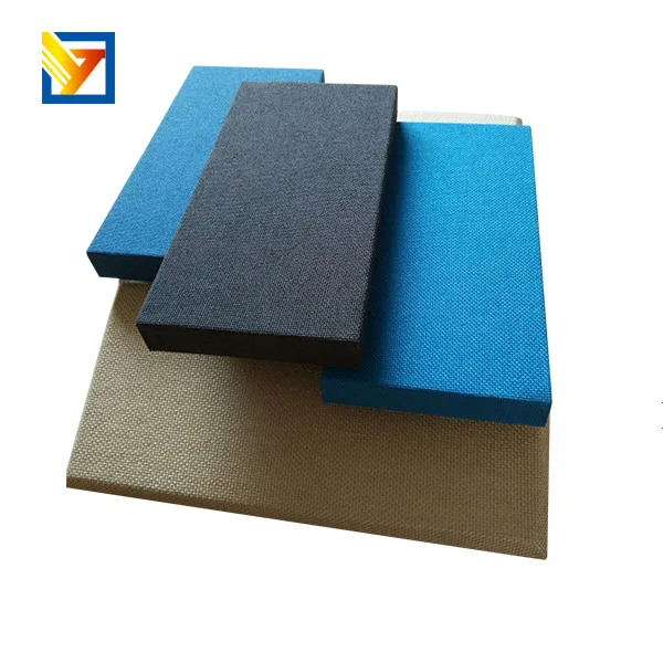 Sound proof insulation cloth fabric interior wall decorative panel