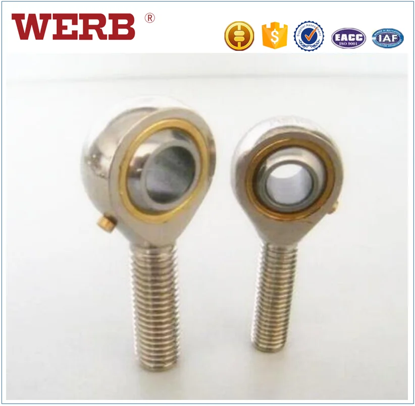 
0.3125 inch Bore 5/16-24UNF POSB5 Thread Ball Joint Spherical Bearings 