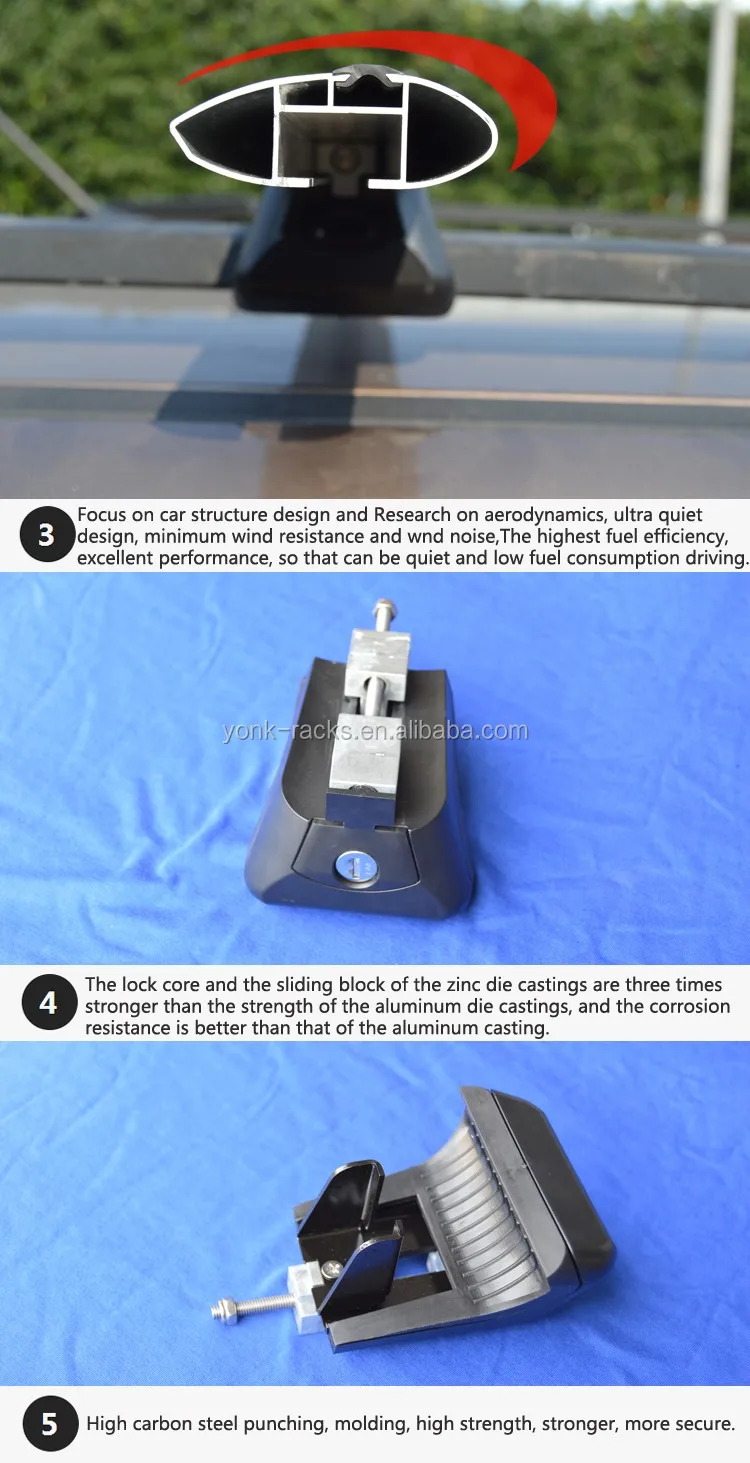 Съемный универсальный багажник высокой грузоподъемности на крышу автомобиля