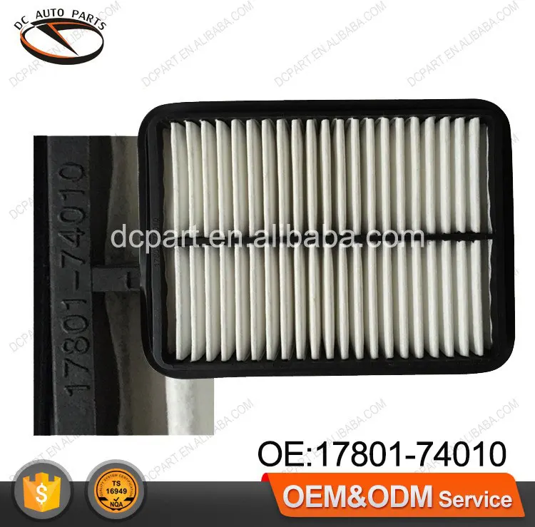 Верхний уровень генератора воздушного фильтра для Тойота 17801-74010
