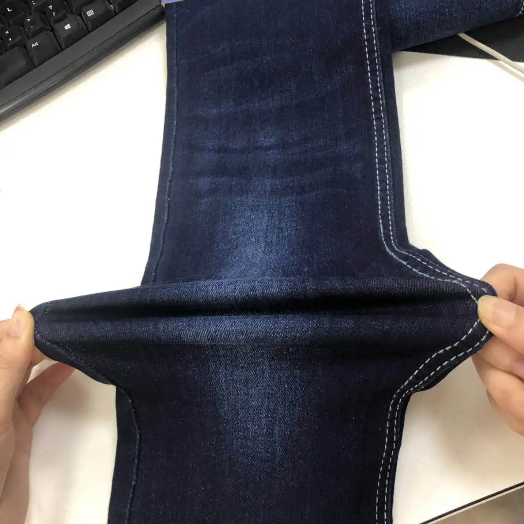 96%cotton 4%spandex lycra super power stretch legging denim fabric for lady women