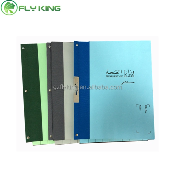 Patient chart folder/Tab files /Fastener File with Tab and Clip