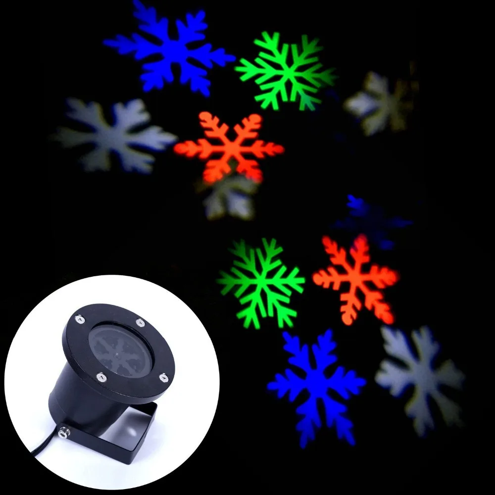 2017 новый снежинка патент год украшение рождественские светодиодный проектор стиль модели led огни