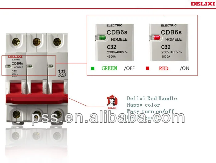 delixi cdb6s автоматические выключатели