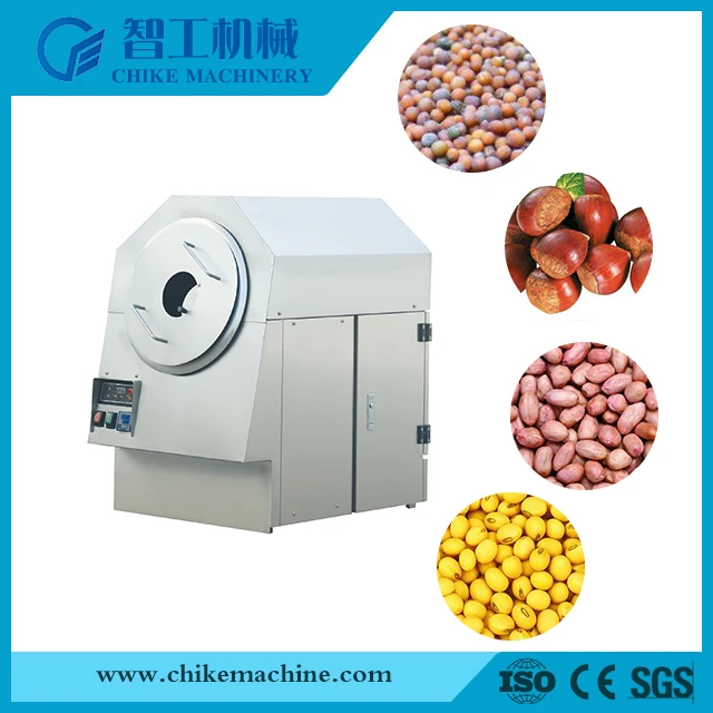 
Commercial Belt Continuous Electric Automatic Sunflower Seeds Coffee Bean Nut Roaster Peanut Roasting Machine 