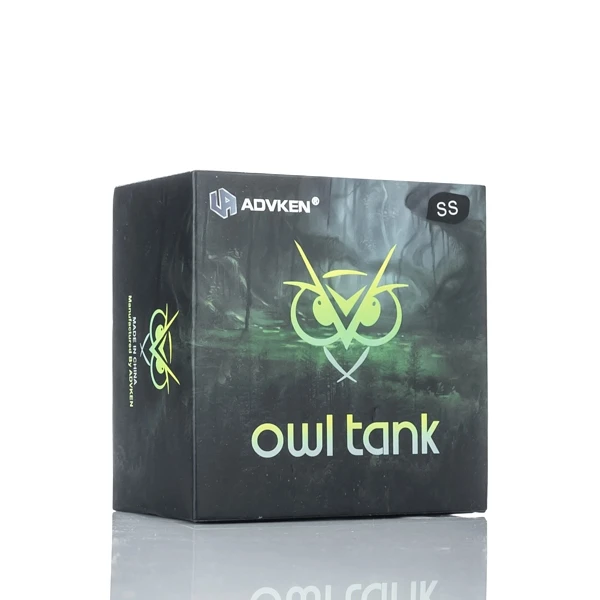
4ml Standard Edition replacement glass tube Advken OWL tank atomizer 25mm diameter advken owl mesh tank for sale 