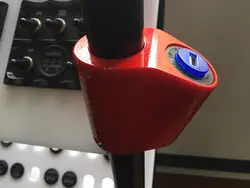 USB charger power converter on Bus handrails supports