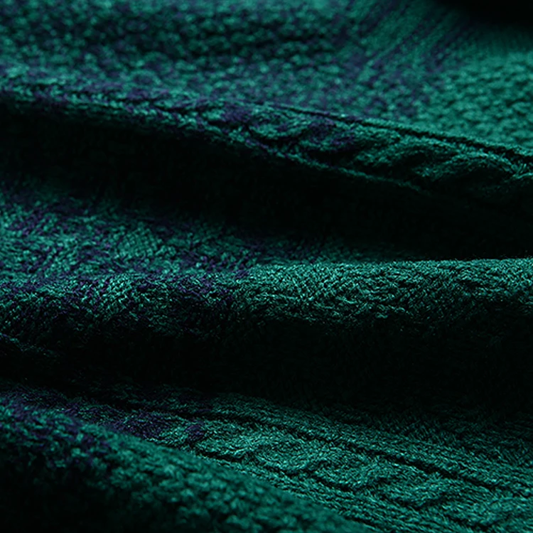 Men 100% Acrylic Fashion Stripe Color Sweater 2024 Clothes Men Sweater Knitting Custom Design