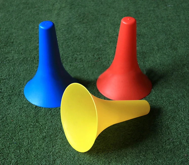 New Product Outdoor Sports Equipment Horn Shape Soccer Football Agility Training Cones