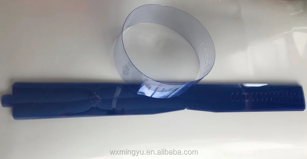 PET Plastic Collar band for shirt packing