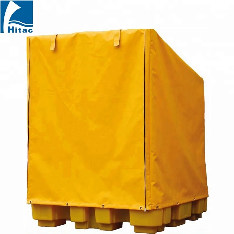 Waterproof PVC coated zipper pallet cover