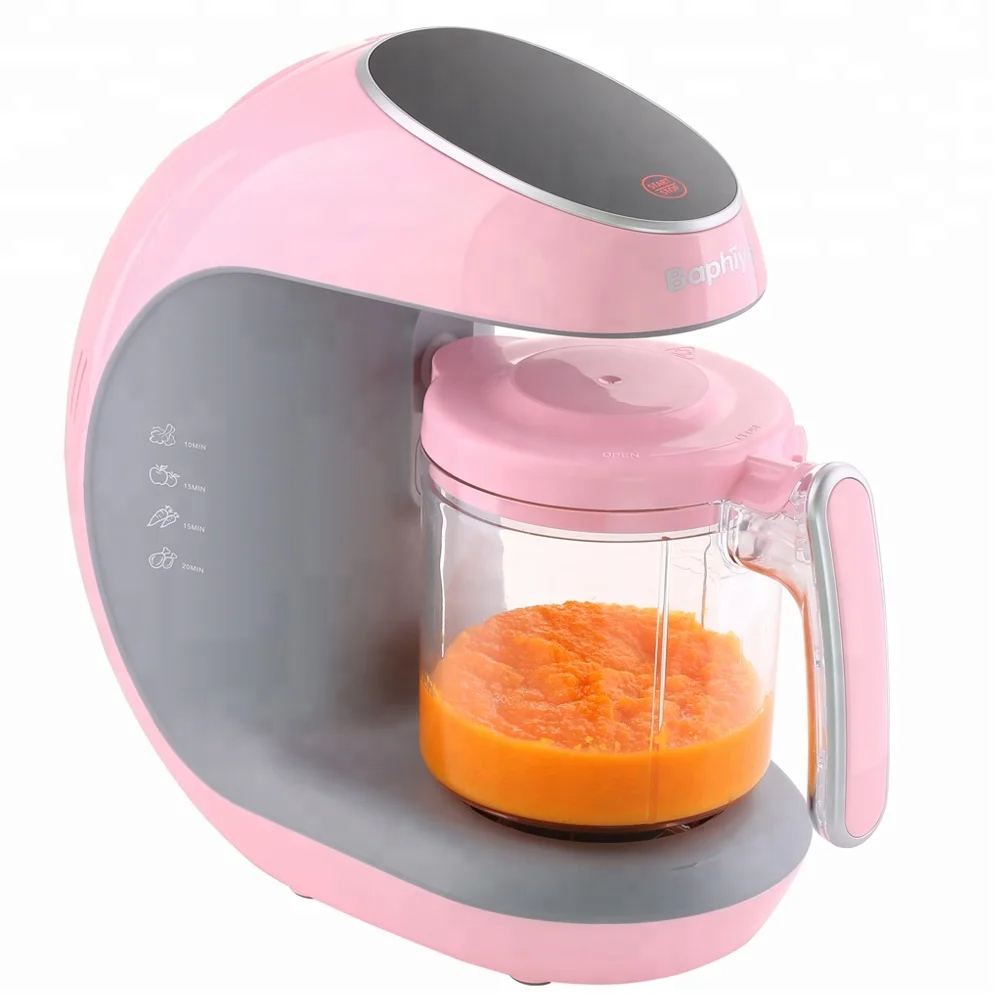 200ml Wide water tank Useful Electric Digital display baby food processor/baby food maker /baby food blender