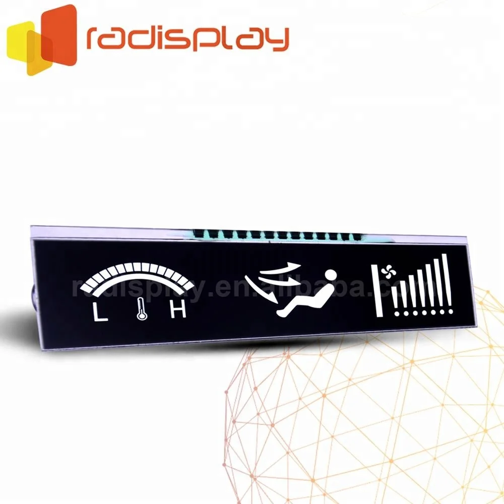 Custom Instrument Va Car Speedometer Dashboard Lcd Display Panel