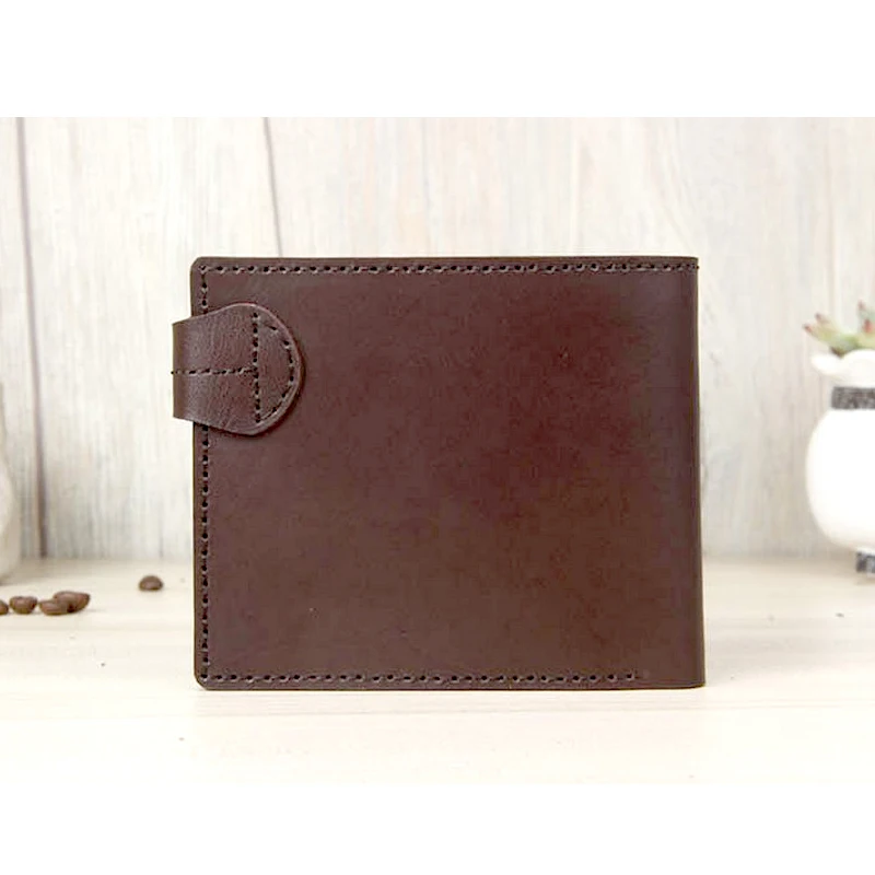 Cheapest men genuine leather brand wallet buyers fashion design innovative wallets