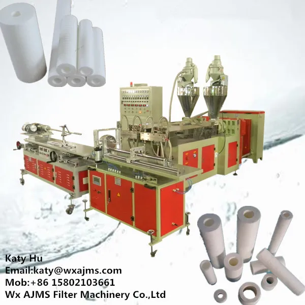 Wuxi Manufacturer AJMS Supply CE&ISO Approved PP Spun Sediment Filter Cartridge Machine