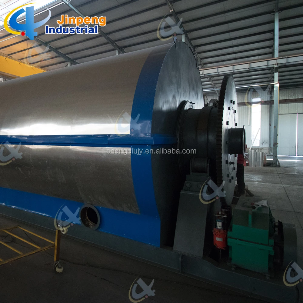 Waste Tire Pyrolysis Carbon Black Refining Machine