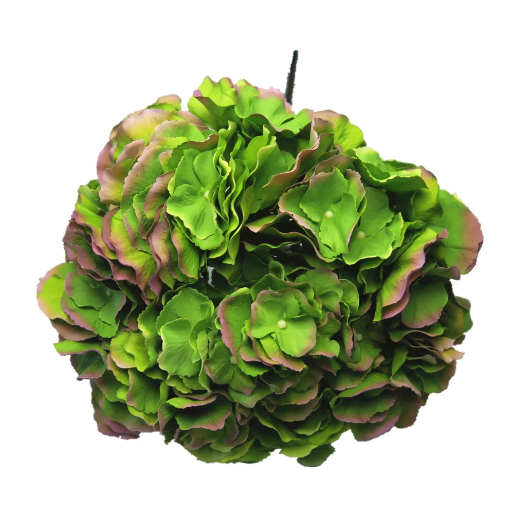 Горячая Распродажа зимний цветной цветок гортензии недорогой гигантский