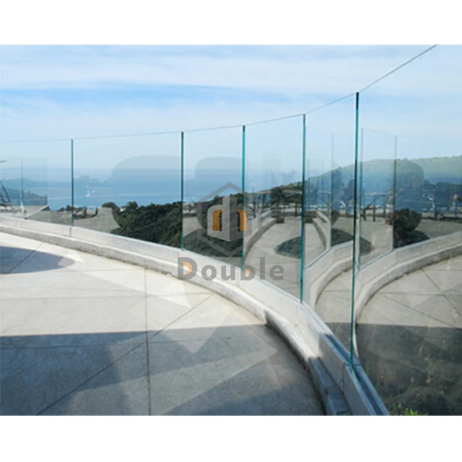 balcony railing designs curved glass railing /terrace railing designs