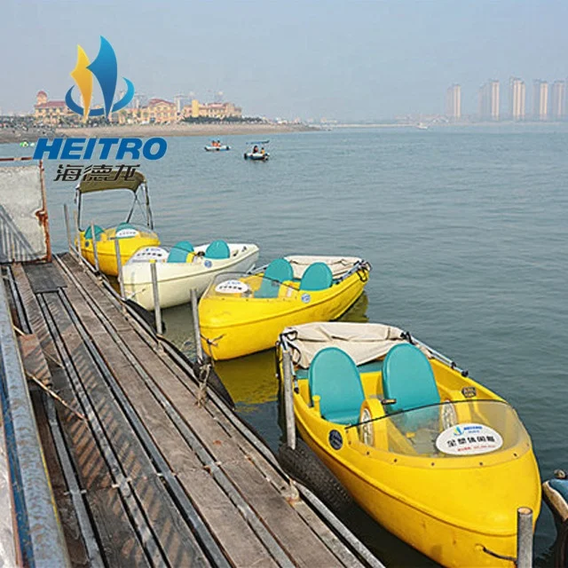 Amusement Park Equipment Water Pedalo New Custom Electric Pedal Boat
