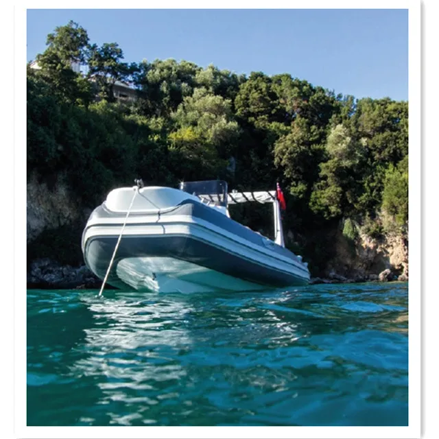 Liya fiber glass reinforced plastic vessel 5.8m rib dinghy