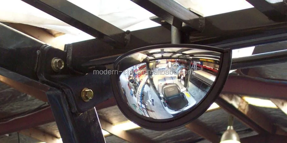safe attachement forklift rearview mirror