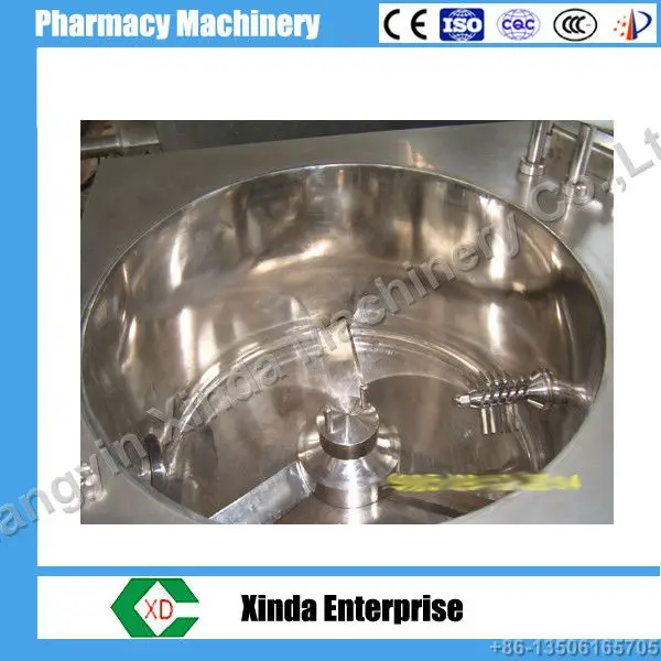High Speed Chemical Pharm Efficient Mixing Granulator Granulating Machine
