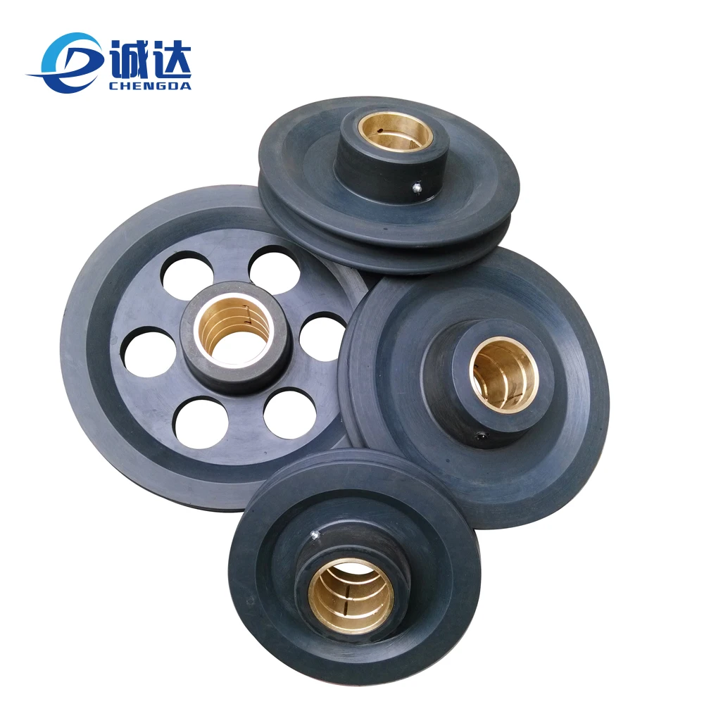 
Heavy duty Construction machinery lifting tower crane nylon pulley wheels 