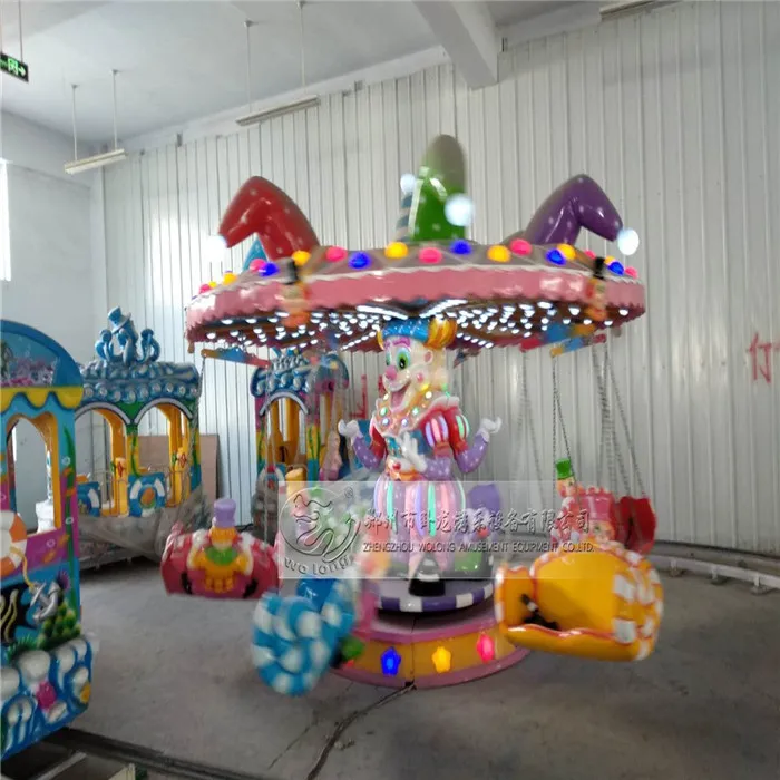 
attractive outdoor playground ride carousel 