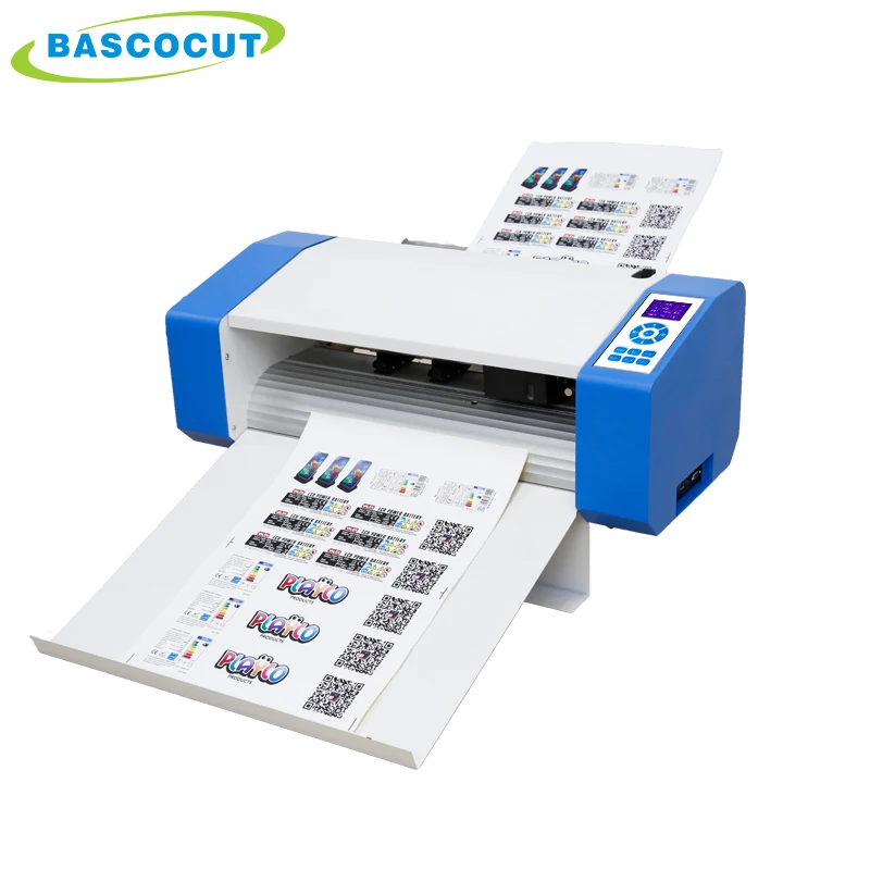 auto paper feeding contour cutting label cutter