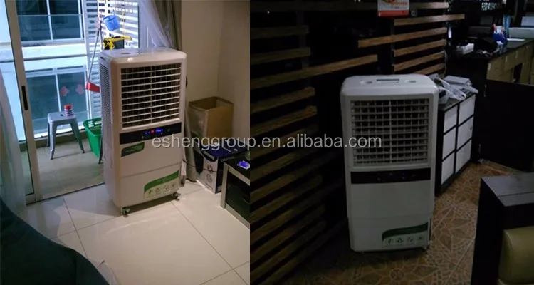 4000m3/h airflow evaporative water air cooler fan