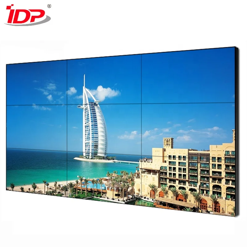65 inch 3x3 LCD Video Wall Screen Narrow Bezel with LG Panel