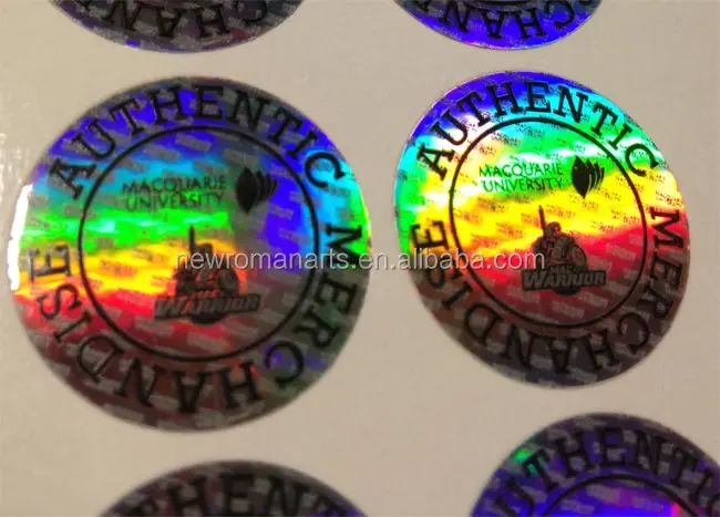 
Custom holographic security stickers labels for retial 