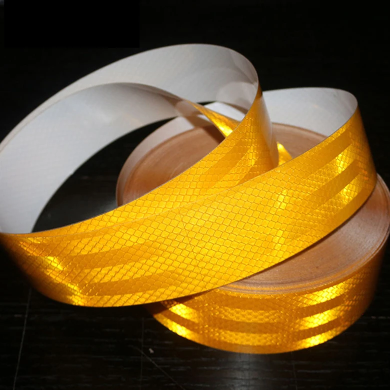 Trade Assurance Safety Retro PET Clear Reflective Tape for Truck