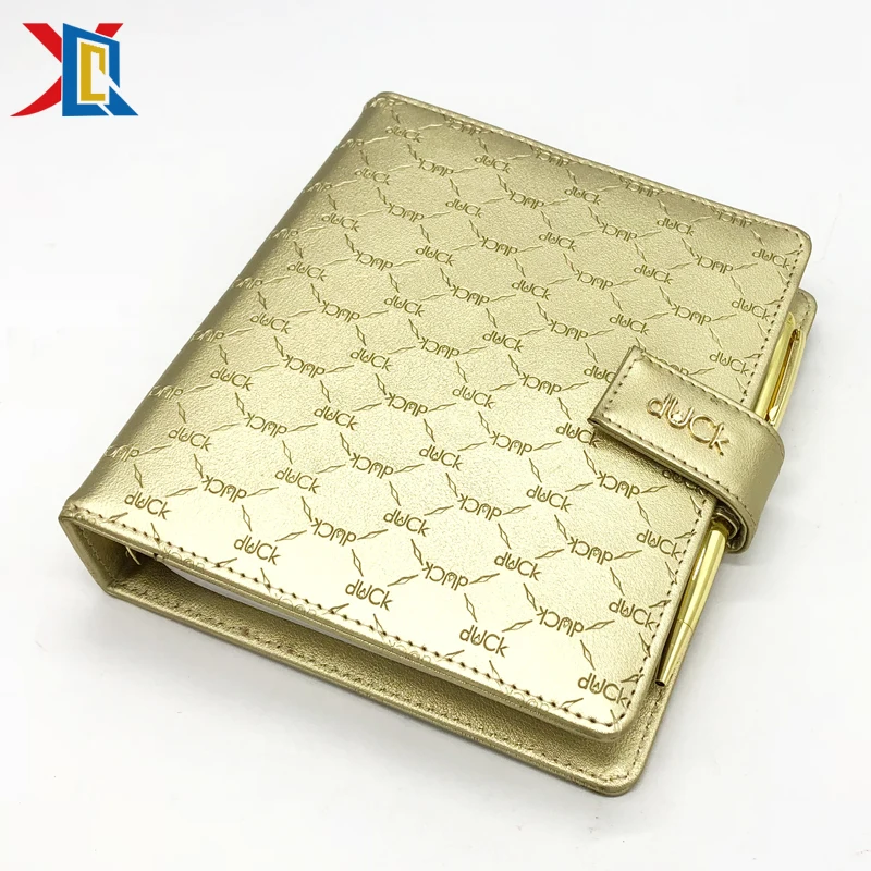 
A5 free sample notebook spiral ring binding PU leather travel notebook 
