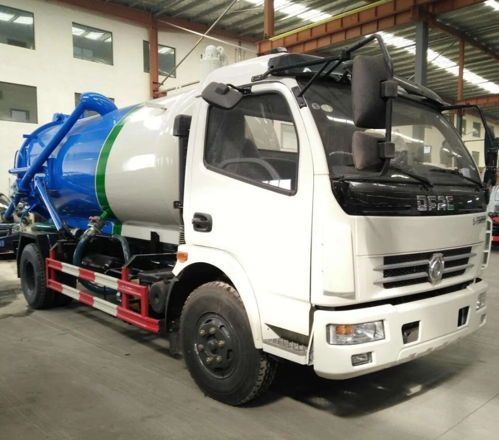 5000liters Vacuum Sewage Suction Truck Vaccum Tanker Jetting Truck