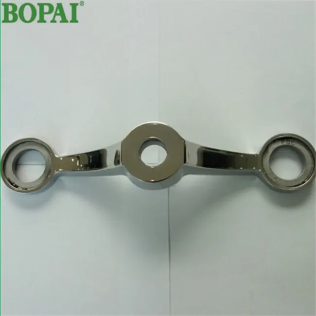 2 держателя из нержавеющей стали, стеклянный паук, зажим из стекла паука для системы занавесок