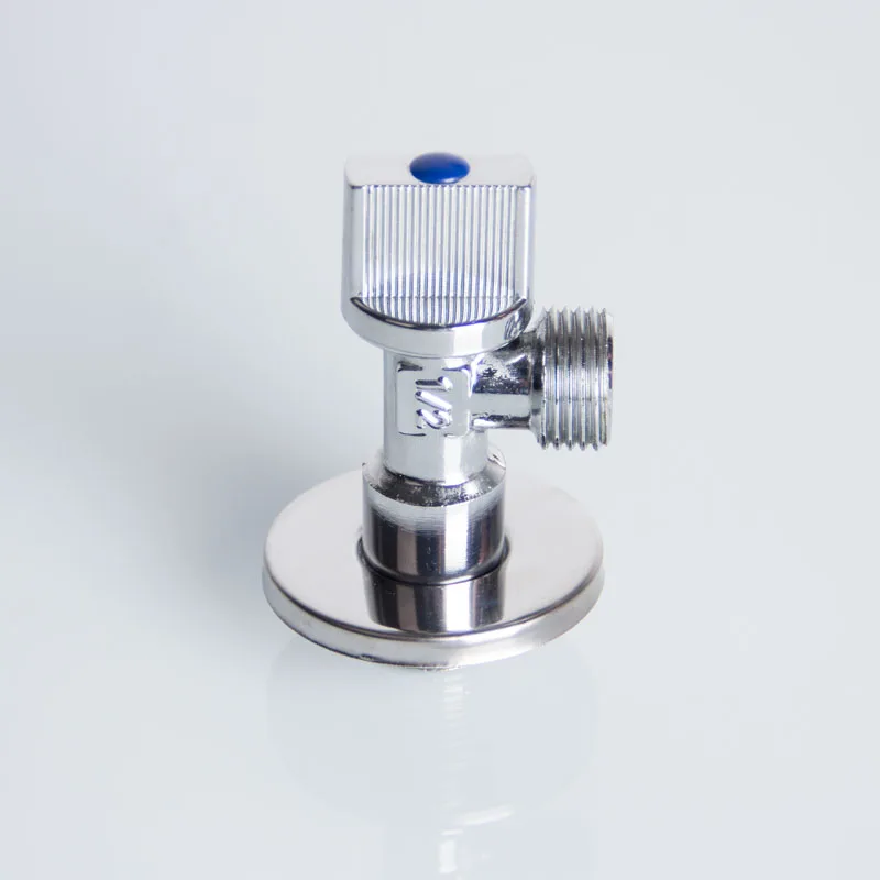 1/2 Латунный Водяной угловой клапан с ручкой из АБС-пластика