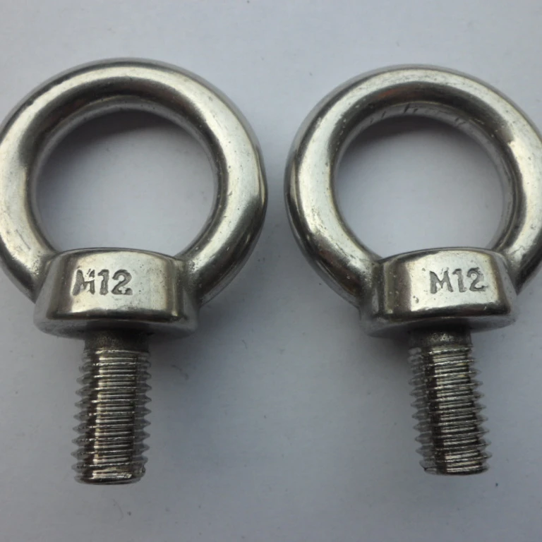 M10 Hardware supplier stainless steel 304 lifting eye bolt, eye bolt and nut