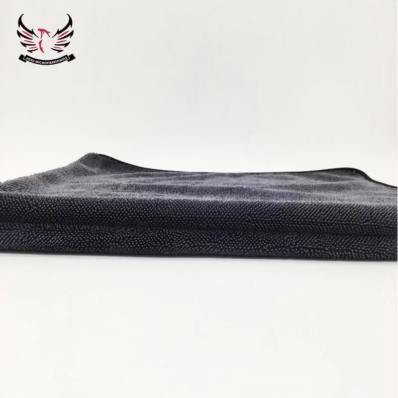 super water absorption microfiber twist car drying towel