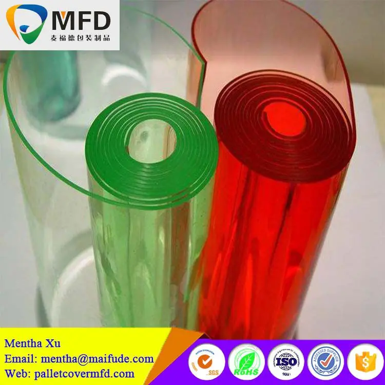Alibaba Express soft normal super clear pvc film
