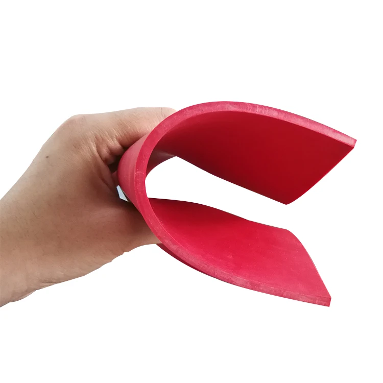 Red Silicone Rubber Sheet 3mm Silicone Rubber Sheet in Rolls