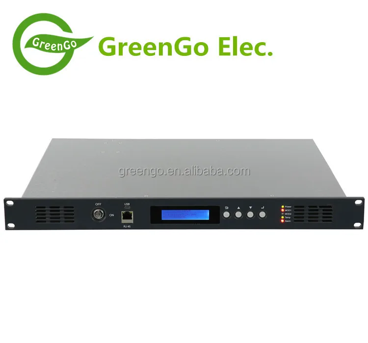 FTTH CATV 1550nm Transmitter Optical Fiber Transmitter with AGC